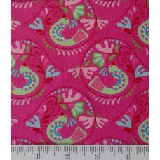 Chirpy Lola - Birds - pink