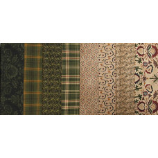 Folk Art Favorites - Green/Beige Folk Art Favorites - Green/Beige